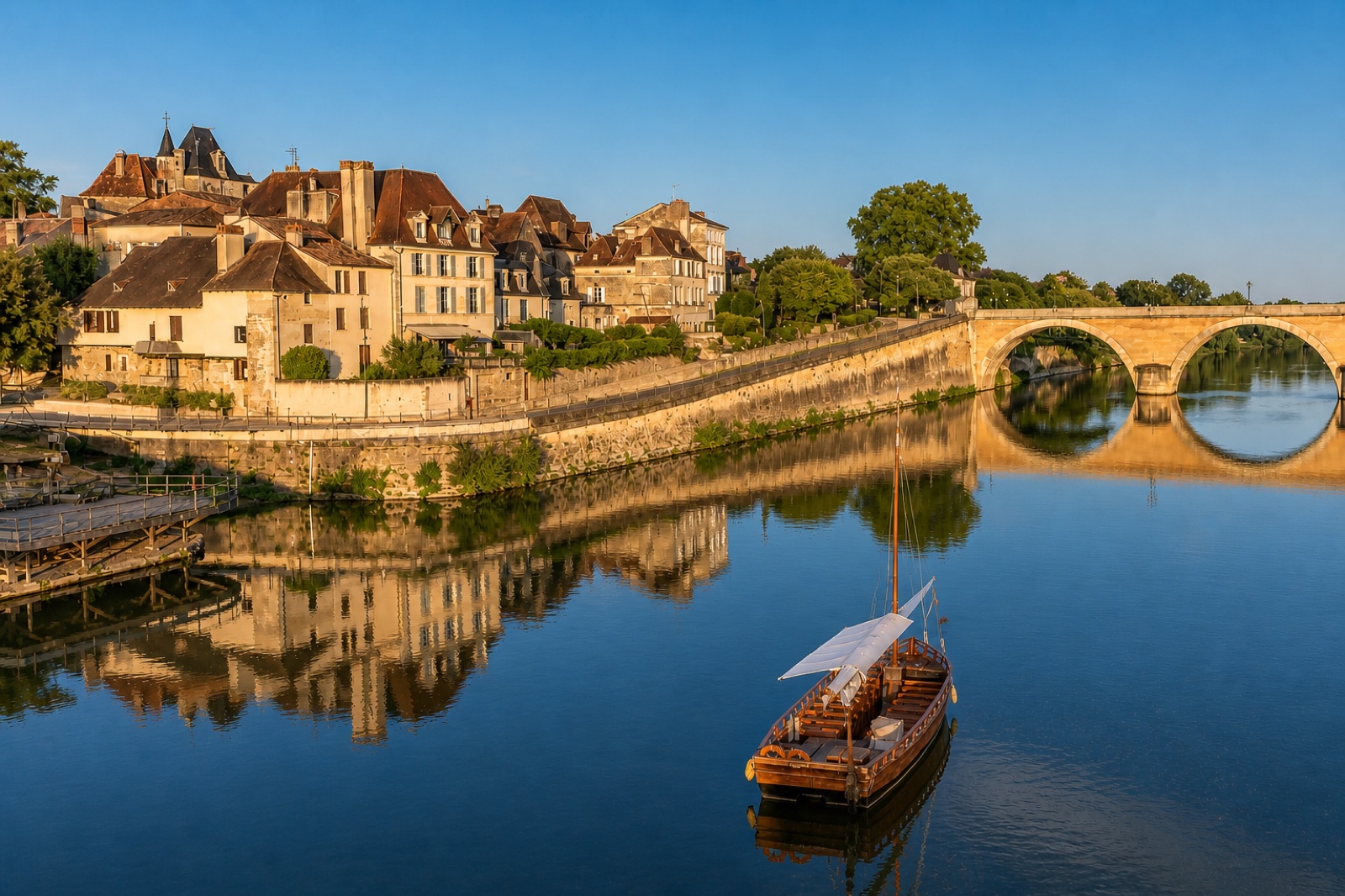 La ville de Bergerac